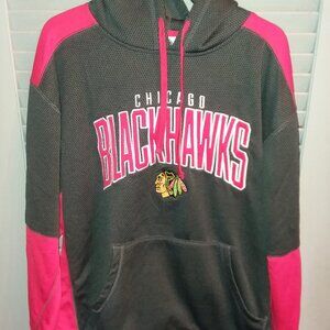 Chicago Blackhawks hockey NHL women's hoodie size large